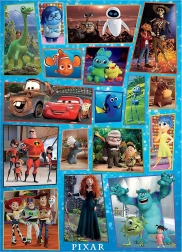 Puzzle en bois Disney Pixar 100 pièces pour enfants par EDUCA