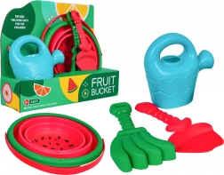 Mega-ensemble d’accessoires de sable avec seau pliable