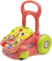 Trottinette musicale pour bébé Baby Mix rose