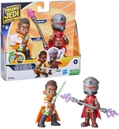 Star Wars Pop‑Up Duel pack de 2 figurines 10 cm – Young Jedi Adventures