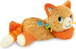 Chaton en peluche avec musique et vibrations CLEMENTONI BABY