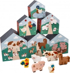 Pyramide de gobelets Ferme