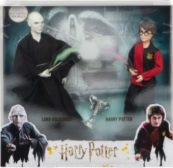 Coffret de poupées HARRY POTTER et Lord Voldemort avec la Coupe des Trois Sorciers