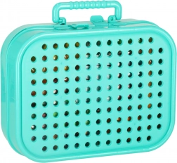 Mosaïque créative en valisette avec visseuse électrique – jeu de construction pour enfants – Dinosaure