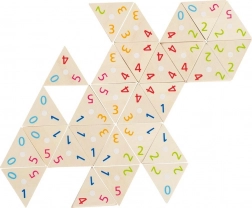 Tri-Domino jeu en bois de Goki