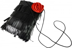 Sac à bandoulière avec une rose