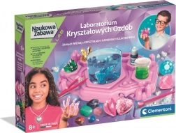 Naukowa Zabawa laboratoire des ornements cristallins CLEMENTONI