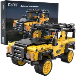 Voiture tout-terrain CaDA Defender Off-Roader avec moteur à rétrofriction, 389 pièces