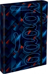 Chemises pour cahiers scolaires A4 Jumbo Indigo