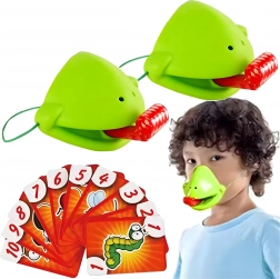 Jeu de grenouilles amusant Langue vive – attrape l’insecte, set pour 2 joueurs