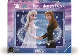 puzzle Ravensburger Disney La Reine des neiges Elsa et Anna 500 pièces lumineux dans le noir