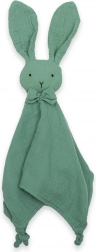 doudou en mousseline new baby rabbit menthe