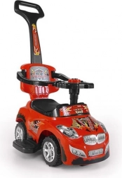 Véhicule heureux rouge