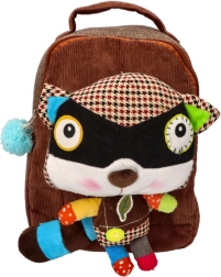 Sac à dos enfant EcoSnoopers avec raton laveur