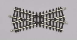 Piko Croisement 30° avec traverses en bois