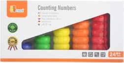 Abacus en bois avec anneaux colorés VIGA