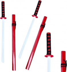 Katana d'entraînement en bois rouge 70 cm