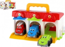 Garage avec petites voitures et accessoires Technok Toys