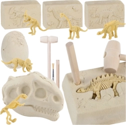 Kruzzel fouilles de dinosaures 5 en 1 – kit de paléontologie