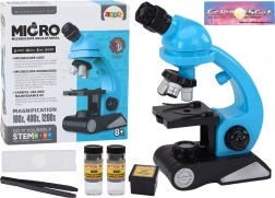 Microscope éducatif pour enfants avec accessoires bleu