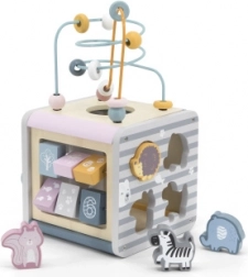 cube d’activités en bois 5-en-1 POLARB de VIGA