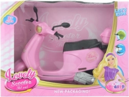 Scooter en plastique pour poupées