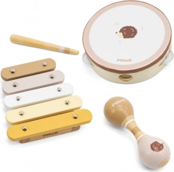 Viga POLARB set d’instruments de musique pour enfants hérisson