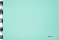 Carnet à dessin grand format A3 à reliure rigide – PASTELINI vert