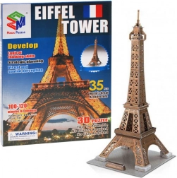 Puzzle 3D Tour Eiffel – 35 pièces, sans colle
