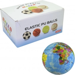 Balle en mousse Globe terrestre