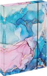 Pochettes pour cahiers scolaires A4 Jumbo Marbre Rose