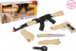 Set de jouets Fusil bataille du désert 52 cm – emballage tchèque