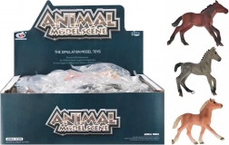 Poulain en plastique – figurine réaliste, 10 cm