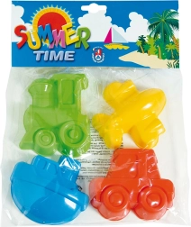 Ensemble de moules de sable Véhicules de transport