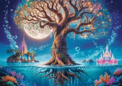 TREFL Puzzle Premium Plus Temps de thé : Arbre magique 500 pièces