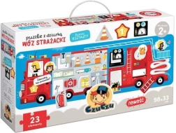 CzuCzu Puzzle avec trou Camion de pompiers