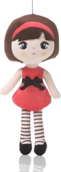 Poupée en peluche Petit Chaperon rouge 38 cm
