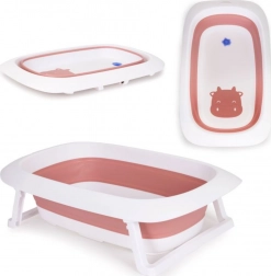 Baignoire pliable pour enfants avec bonde Ecotoys – Rose