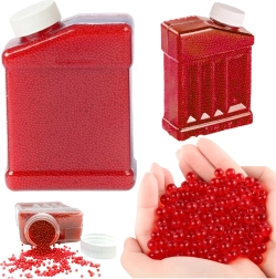 Billes d’eau hydrogel pour pistolets à gel, rouges, 20 000 pcs