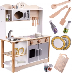Cuisine Enfant en Bois Lulilo Kuketo avec Accessoires