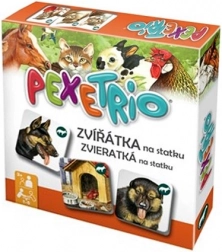 Pexetrio : Animaux de la ferme – jeu de cartes éducatif