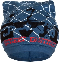 Bonnet de printemps pour enfant New Baby bleu 104 (3–4 ans)