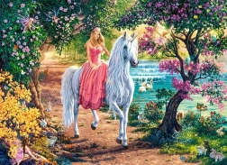 Castorland puzzle chemin secret 100 pièces