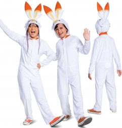 Costume enfant POKEMON Scorbunny kigurumi 126–136 cm (7–8 ans)