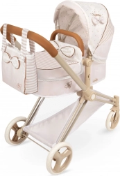 Poussette pliante pour poupées 3 en 1 avec sac VERONA, 73 cm