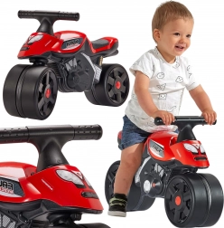 draisienne moto FALK Racing rouge avec roues larges