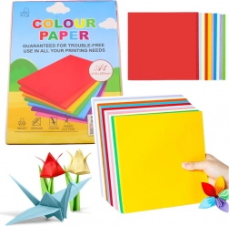 Papier couleur A4 pour impression et travaux manuels