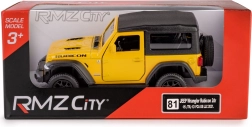 Modèle en métal Jeep Wrangler Rubicon 2021 soft top 1:35