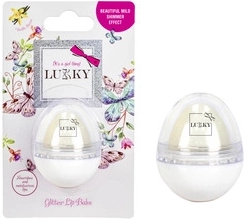 Lukky baume à lèvres nacré en forme d’œuf