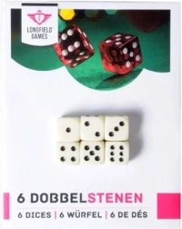 Set de 20 dés à six faces pour jeux
